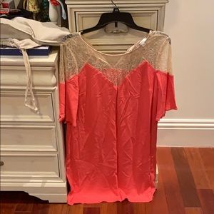 Ella Moss peach dress size S
